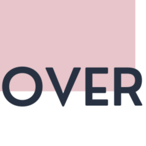 Logo programu OVER " LITERY OVER